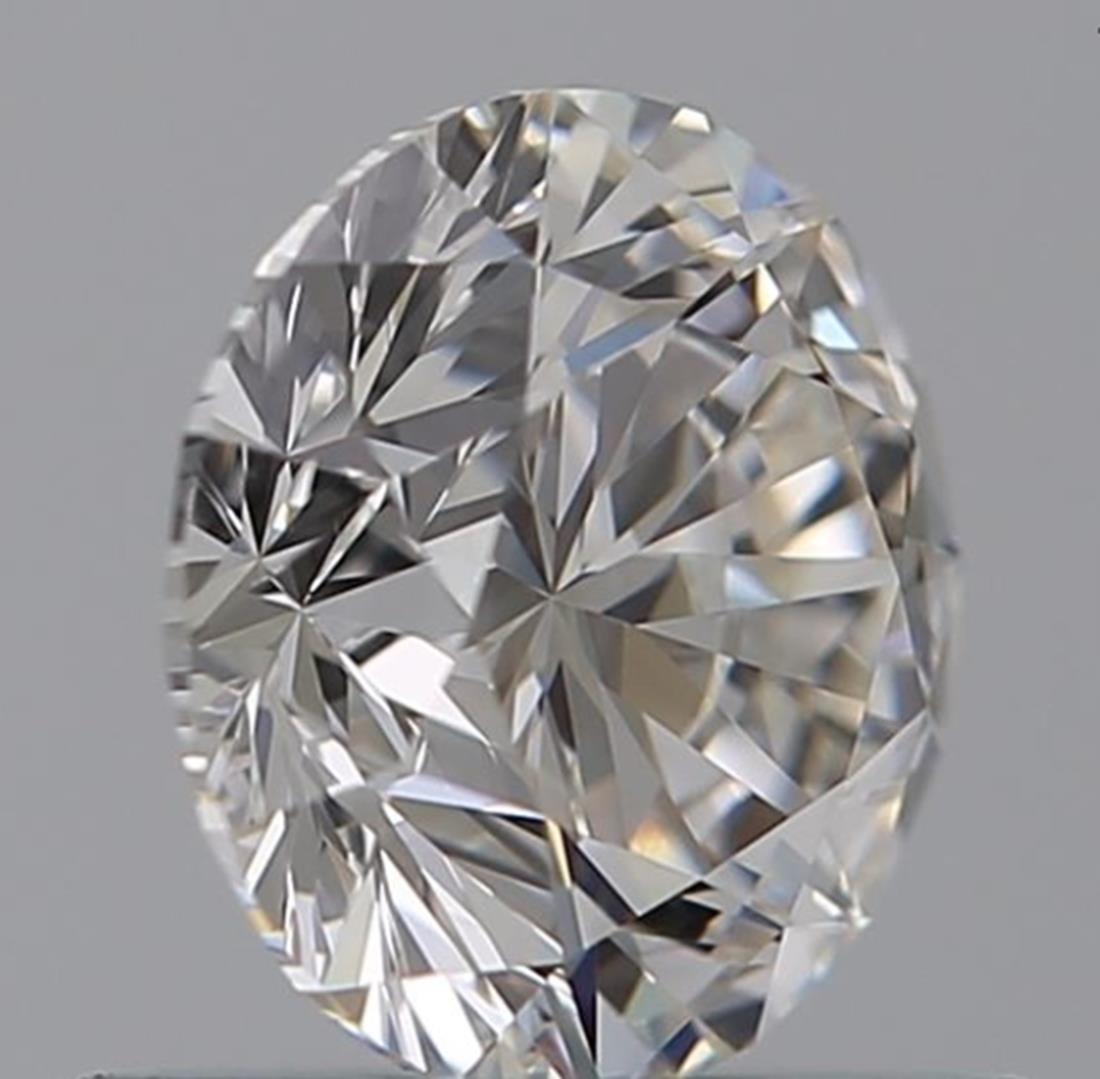 GIA Certified 0.74 Carat F Colour VVS1 Clarity Diamond For Sale 2