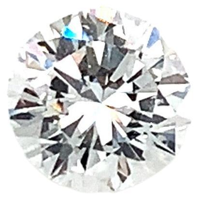 GIA Certified 0.74 Carat Round Brilliant Diamond