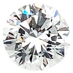 Diamant rond brillant de 0,74 carat certifié par la GIA