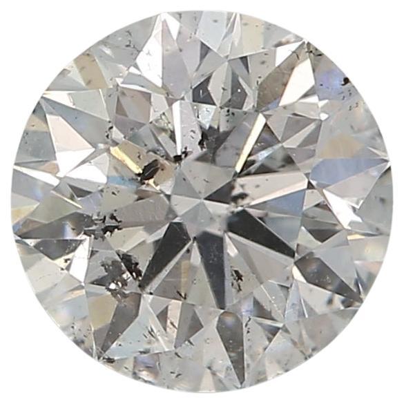 GIA Certified 0.74 Carat Very Light Blue I1 Clarity Diamond For Sale