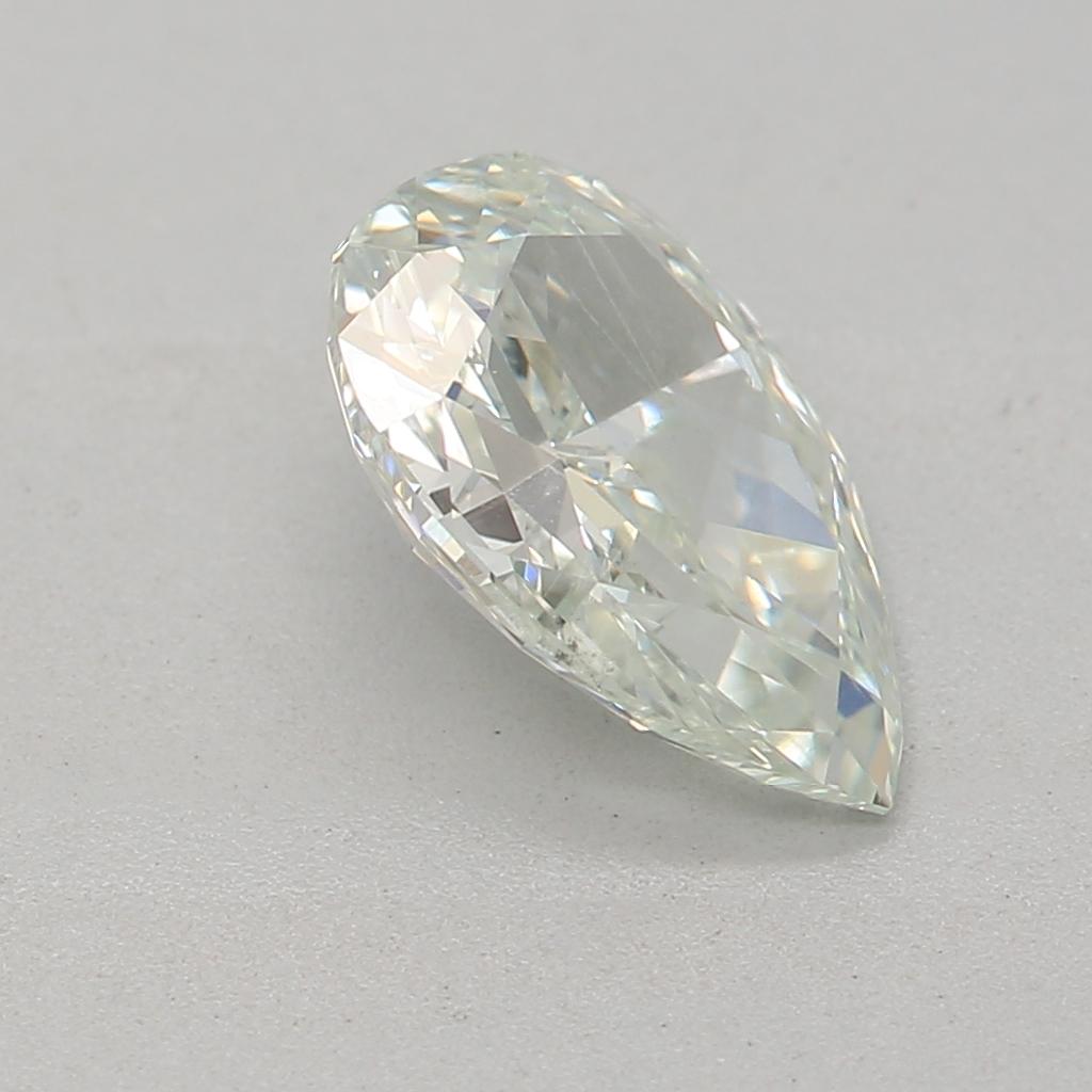 Women's or Men's GIA Certified 0.75 Carat Light Green SI1 Clarity Diamond For Sale