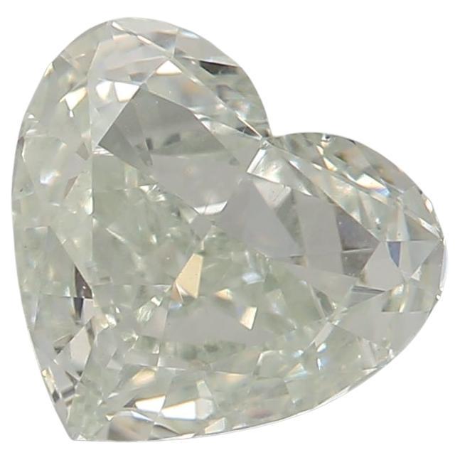 GIA Certified 0.75 Light Green SI2 Clarity Diamond