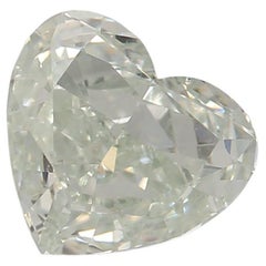GIA Certified 0.75 Light Green SI2 Clarity Diamond