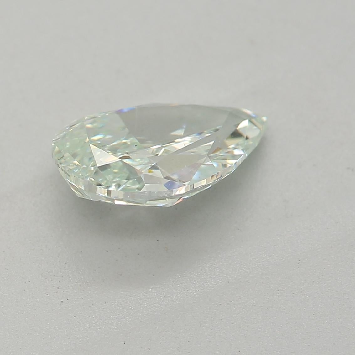 GIA Certified 0.76 Carat Fancy Light Green SI1 Clarity Diamond In New Condition For Sale In บางรัก, TH