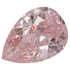 Diamante Rosa Claro de 0.77 quilates certificado por el GIA