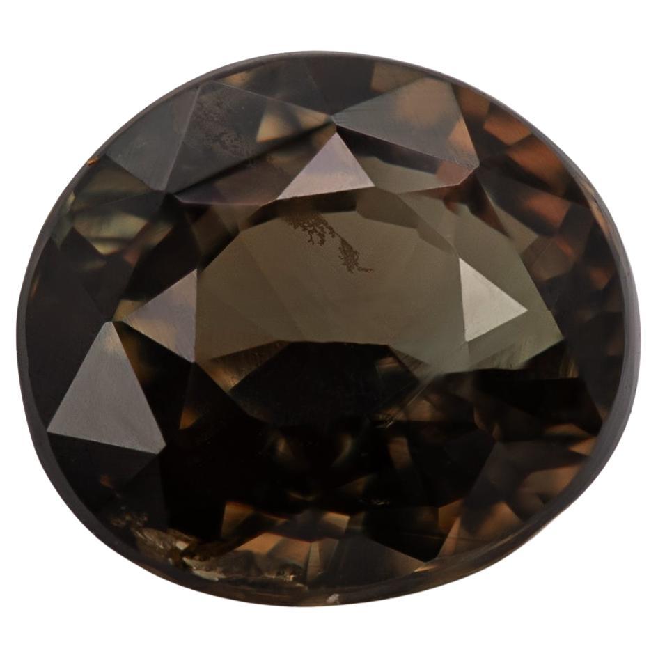 Pierre précieuse certifiée GIA de 0,77 carat, alexandrite naturelle à couleur changeante en vente