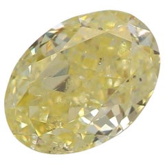 GIA-zertifizierter 0,78 Karat Fancy Gelber I1 Reinheitsgrad Diamant
