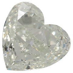 Diamante certificato GIA da 0,79 carati, di colore verde chiaro e di chiarezza SI2