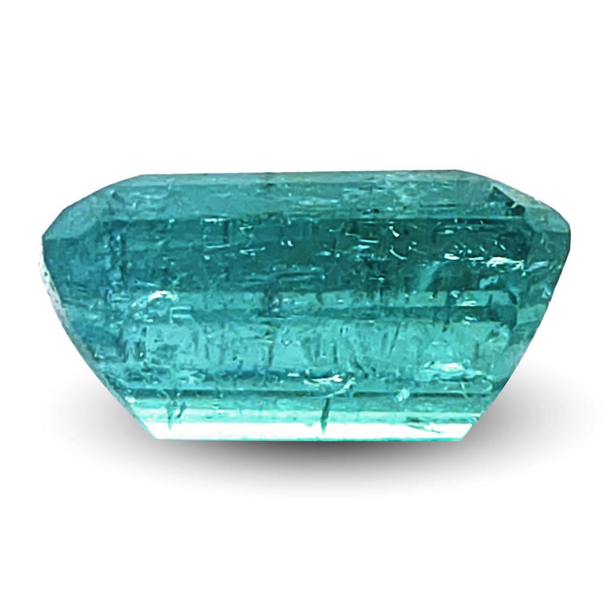 GIA Certified 0.79 ct Octagonal Paraiba Tourmaline,  Loose Tourmaline Gemstone In New Condition In Los Angeles, CA