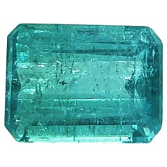 GIA Certified 0.79 ct Octagonal Paraiba Tourmaline,  Loose Tourmaline Gemstone