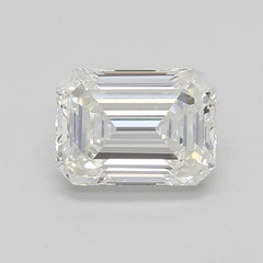 GIA zertifiziert 0,8 Karat Smaragd Halo Antik Diamantring