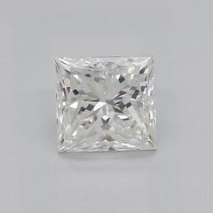 GIA Certified 0.8 Carat Princess Square Halo Bezel Band Platinum Diamond Ring