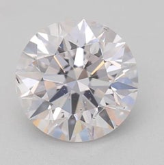 GIA Certified 0.80 Carat Faint Pink SI2 Clarity Diamond