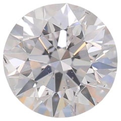 Diamante certificado GIA de 0,80 quilates de color rosa tenue y claridad SI2
