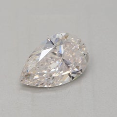Diamant certifié par le GIA, de 0,80 carat, de couleur brun légèrement rosé, pureté Si1