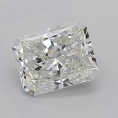 GIA Certified 0.80 Carat Radiant Solitaire Tulip Rose Diamond Ring