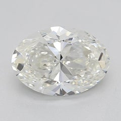 GIA Certified 0.82 Carat Three-Stone Oval 18K Yellow Gold Diamond Ring