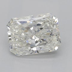 GIA Certified 0.83 Carat Radiant Solitaire Tulip Rose Diamond Ring
