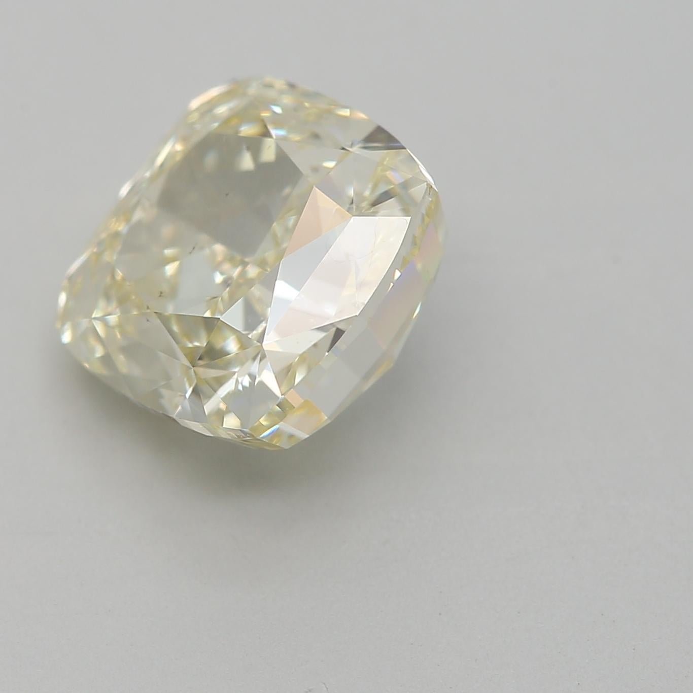 Cushion Cut GIA Certified 0.84 Carat Fancy Greyish Green VS2 Clarity Diamond For Sale
