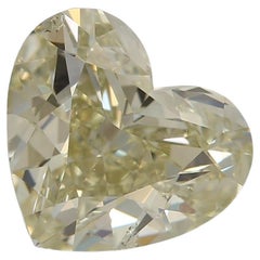 GIA-zertifizierter 0,84 Karat Fancy Graugrüner VS2 Reinheitsgrad-Diamant