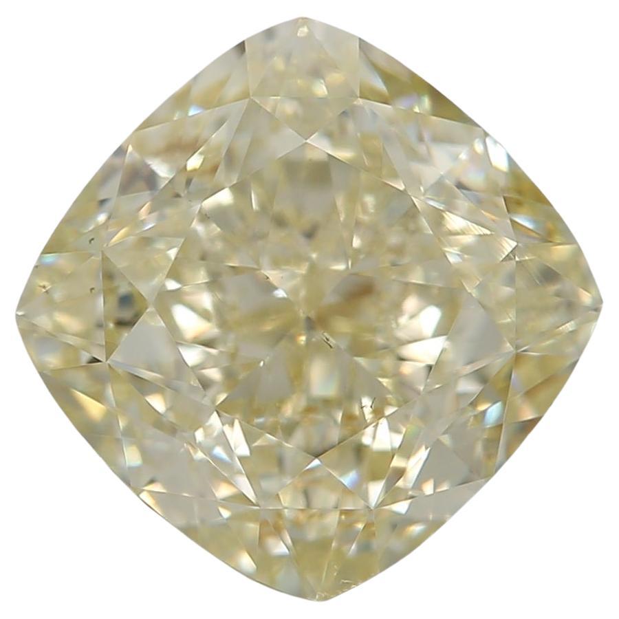 GIA Certified 0.84 Carat Fancy Greyish Green VS2 Clarity Diamond