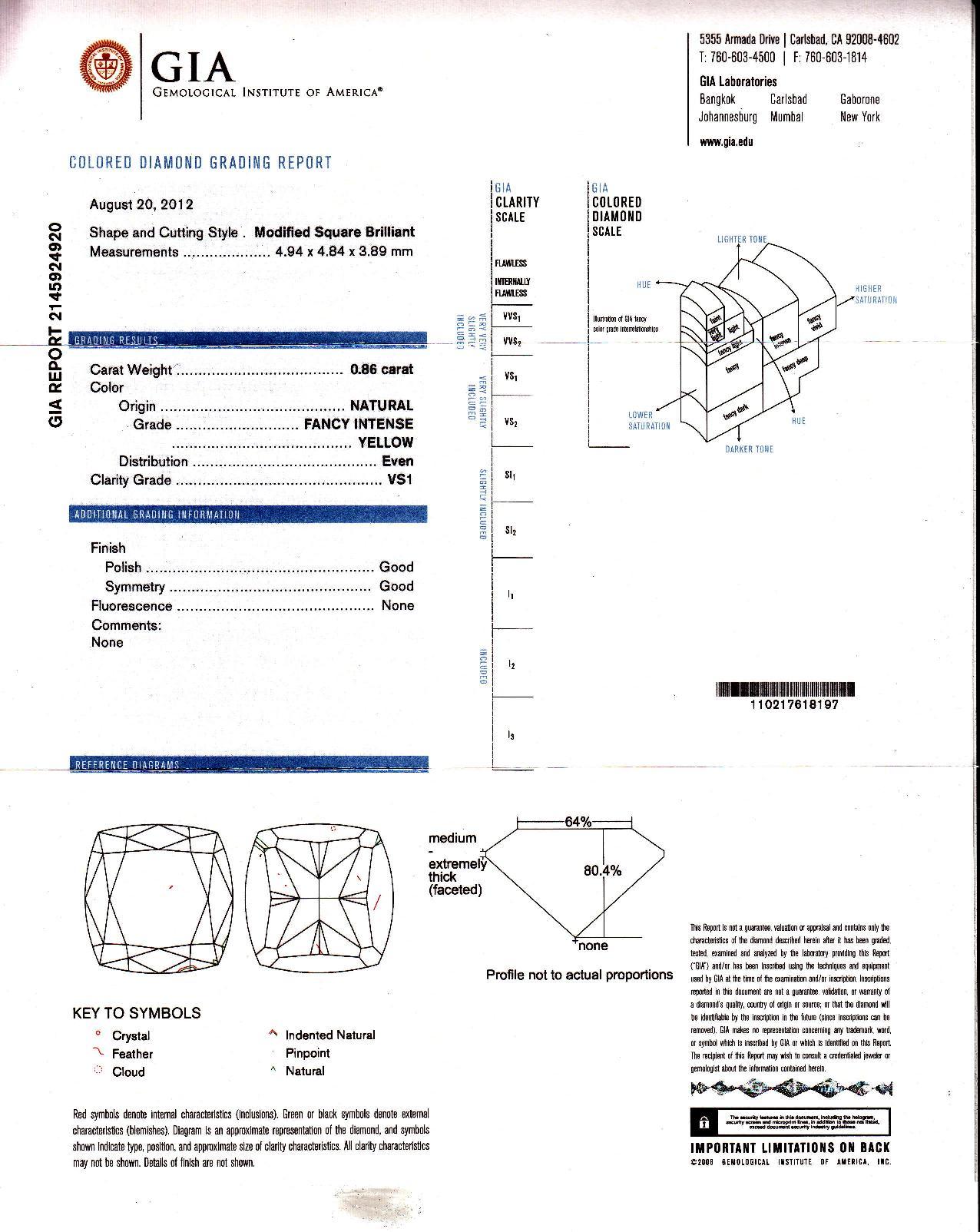 GIA-zertifizierte 0,86/0.79 Karat Mittel-Ohrringe mit 3,32 Karat Gesamtgewicht ref391 im Zustand „Neu“ im Angebot in New York, NY