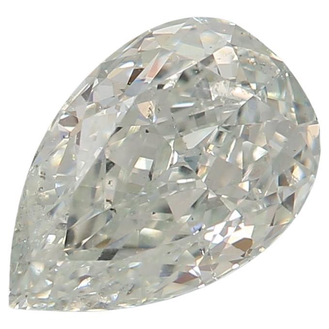 GIA Certified 0.88 Carat Light Green SI1 Clarity Diamond