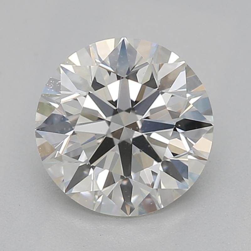 Dieser atemberaubende, in New York handgefertigte Diamantring besticht durch seinen runden 0,9-er Mittelstein, der mit seinen exquisiten J- und SI2-Werten Brillanz ausstrahlt. Der mit viel Liebe zum Detail aus luxuriösem Weißgold gefertigte Ring