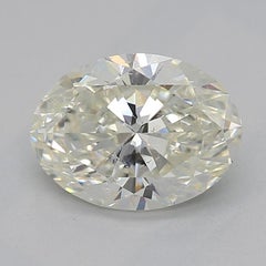 GIA Certified 0.9 Carat Knife Edge Band Oval Halo 18K White Gold Diamond Ring