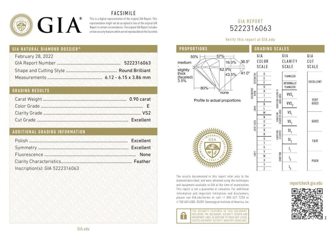 Contemporaneo GIA Certified 0.9 Carat Round Halo Multi-Stone Curved Platinum Diamond Ring in vendita