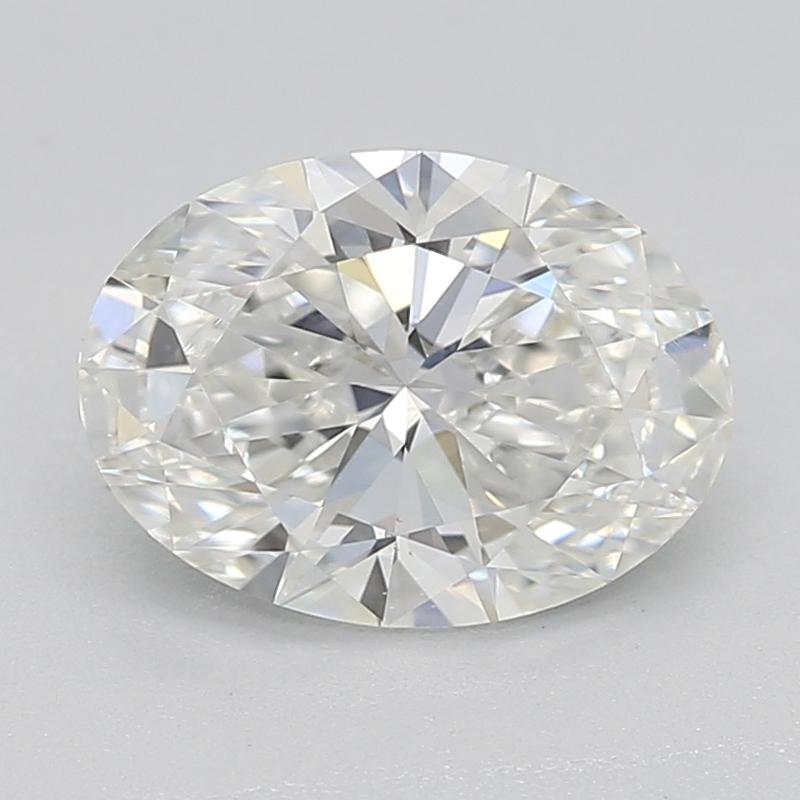Handcrafted in New York, this stunning diamond ring features a mesmerizing oval diamond with a total weight of 0.90 , exhibiting a captivating H and exquisite VS2. Handcrafted in platinum , the ring showcases an elegant prong setting that highlights