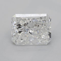 GIA Certified 0.90 Carat Radiant Halo Curved Bypass Platinum Diamond Ring