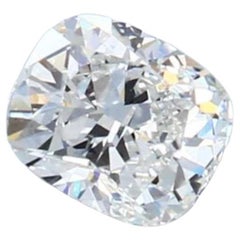 Used GIA Certified 0.90CT Cushion Cut Loose Diamond F color SI1 Clarity EX/EX 