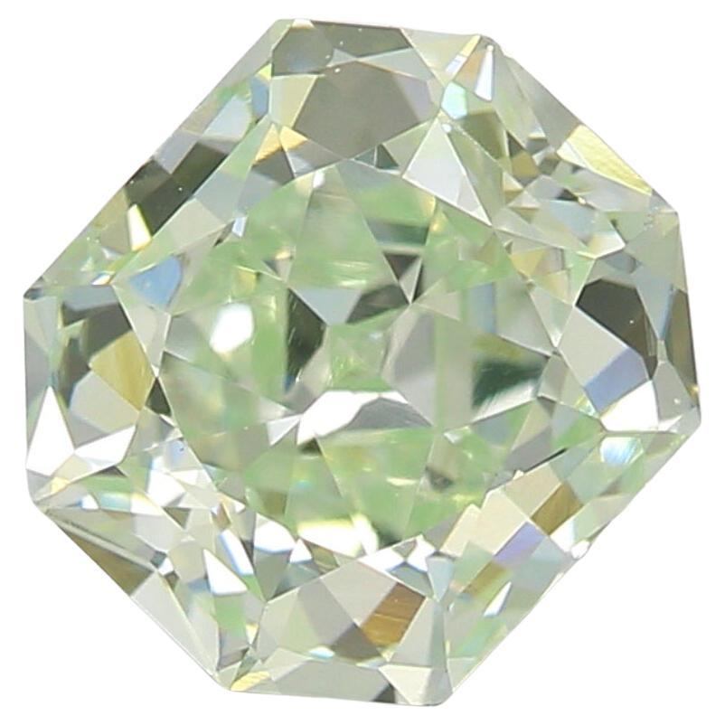 GIA Certified 0.92 Carat Fancy light Bluish Green VS1 Clarity Diamond