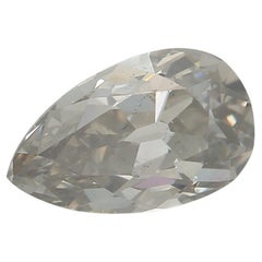 GIA Certified 0.92 Carat Fancy Light Gray SI2 Clarity Diamond