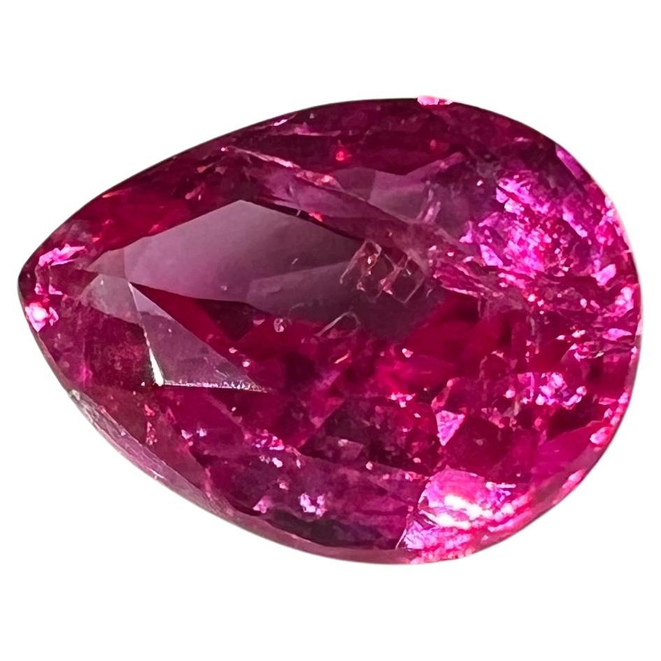 GIA-zertifiziert 0,93ct No-Heat Vivid Purplish-Red Burmese Ruby