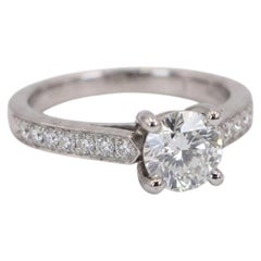 GIA Certified 1 Carat Diamond Piaget Limelight Engagement Ring