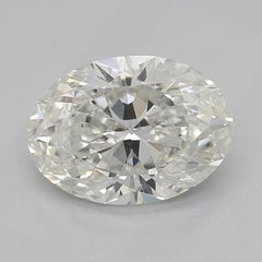 GIA zertifiziert 1 Karat Oval Solitär Pave 18K Gelbgold Diamantring