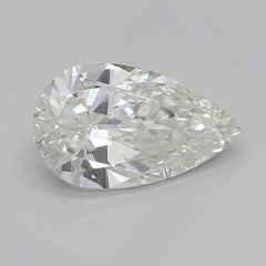 GIA zertifiziert 1 Karat Birne Halo Cluster 18K Weißgold Diamantring