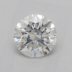 GIA Certified 1 Carat Round Halo Pave Cathedral 18K Yellow Gold Diamond Ring