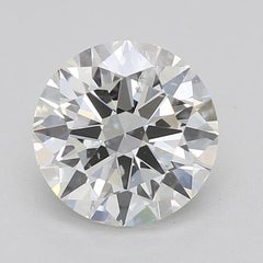 GIA Certified 1 Carat Round Leaf Cluster Cathedral Diamond Ring