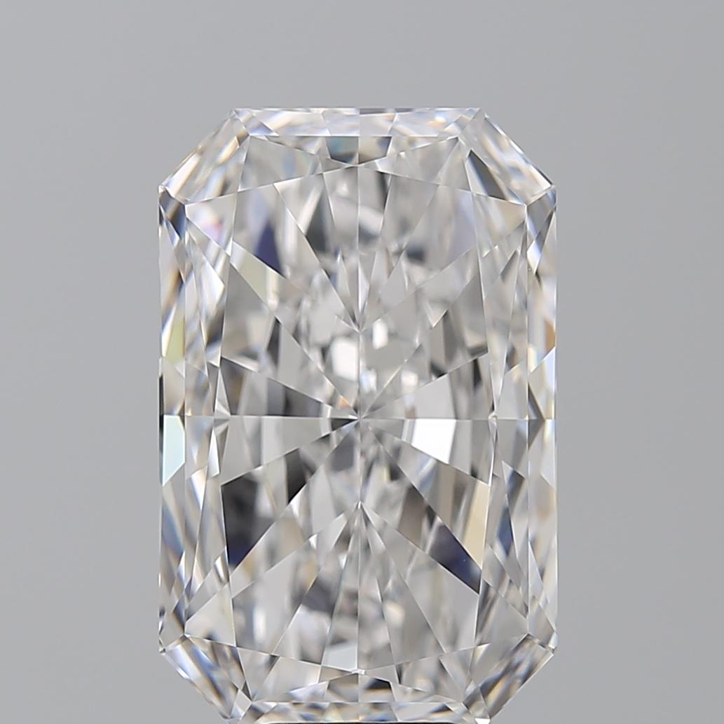Contemporain Bague certifiée GIA de 10 carats avec pavé de diamants à taille radiante longue en vente