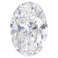 GIA Certified 10 Carat Oval Cut Diamond Ring