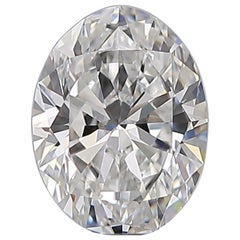 FLAWLESS GIA Certified 8.28 Carat Oval Diamond E Color Triple Excellent Cut