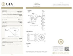 GIA Certified 10 Carat Radiant Cut Fancy Yellow Diamond with Trapezoid on side
