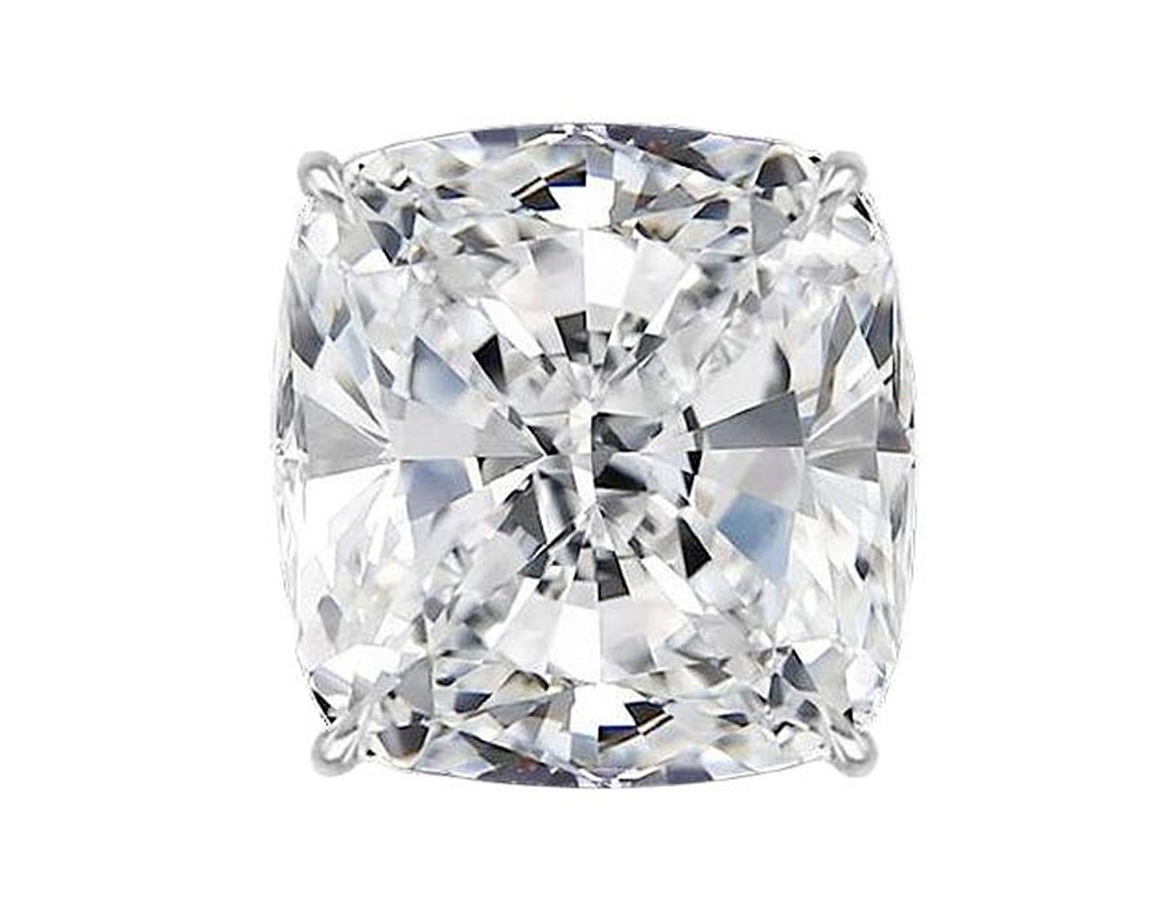 Contemporaneo GIA certificato 10 squisiti diamanti incastonati in platino in vendita