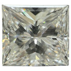 GIA Certified 1.00 Carat F Vvs1 Loose Princess Cut Natural Diamond