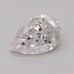 GIA Certified 1.00 Carat Faint Pink SI1 Clarity Diamond