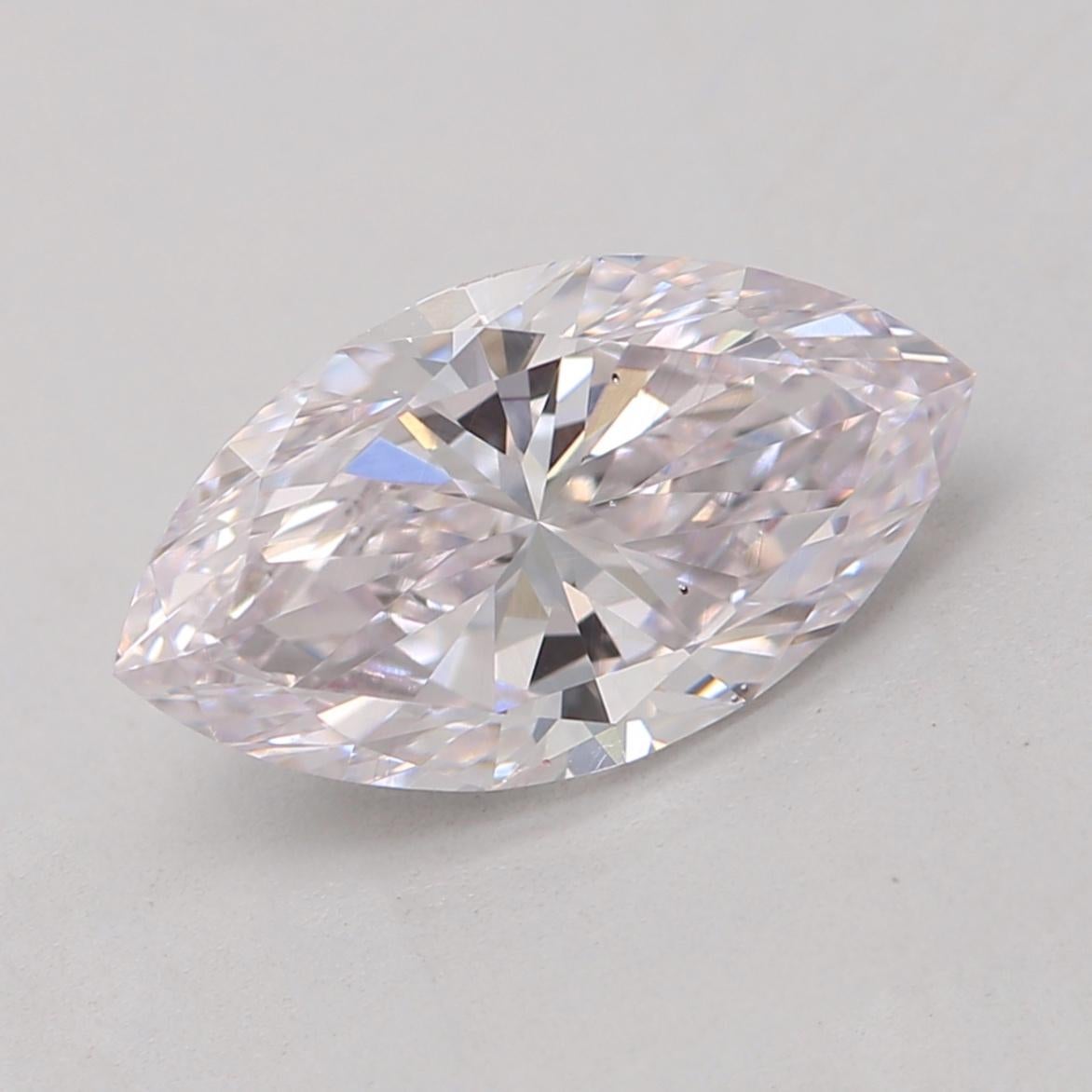 Certificate: GIA 
Report Number: 7481741435
Shape And Cut: Marquise
Carat Weight: 1.00 carat
Measurements: 9.97 x 5.20 x 3.25 mm
Color Grade: Faint Pink

FEATURES OF THE DIAMOND:

This faint pink diamond is a rare and elegant diamond with a soft,