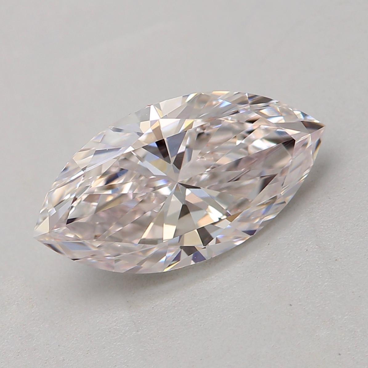Certificate: GIA 
Report Number: 2487756047
Shape And Cut: Marquise
Carat Weight: 1.00 carat
Measurements: 9.58 x 5.28 x 3.40 mm
Color Grade: Faint Pink

FEATURES OF THE DIAMOND:

This faint pink diamond is a rare and delicate diamond with a soft,
